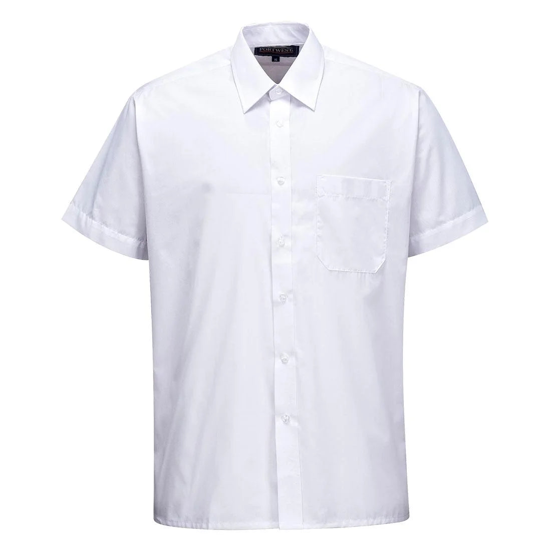 Mens Classic Comfort Short-Sleeved Shirt-KarWorkwear