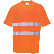 Cotton Comfort Reflective Safety T-Shirt (Pack of 2)-KarWorkwear