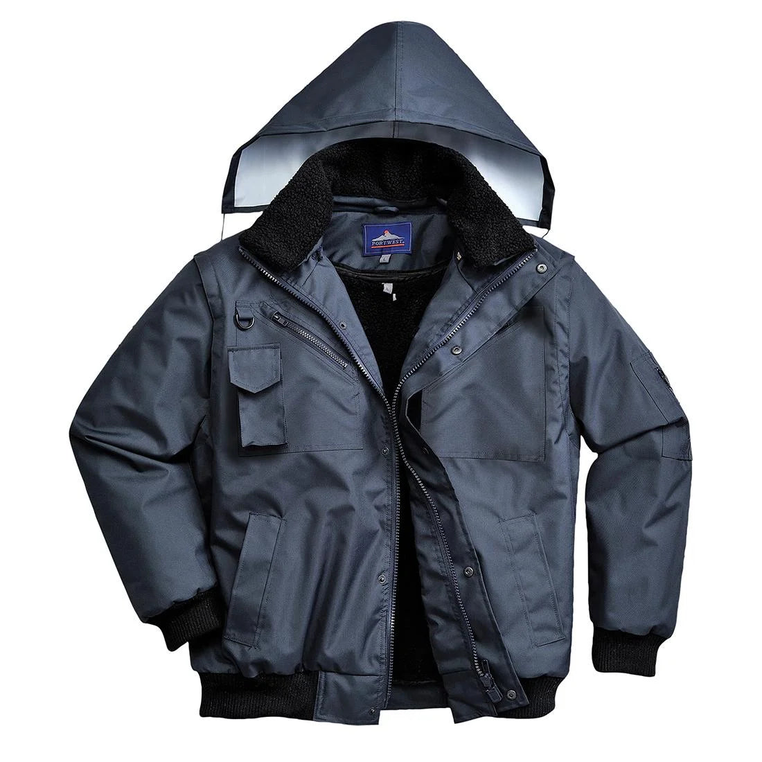 Mens 4 in 1 Bomber Jacket-KarWorkwear