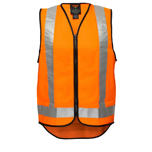 Portwest Day/Night Cross Back Vest Reflective Taped Work Safety MV188-KarWorkwear