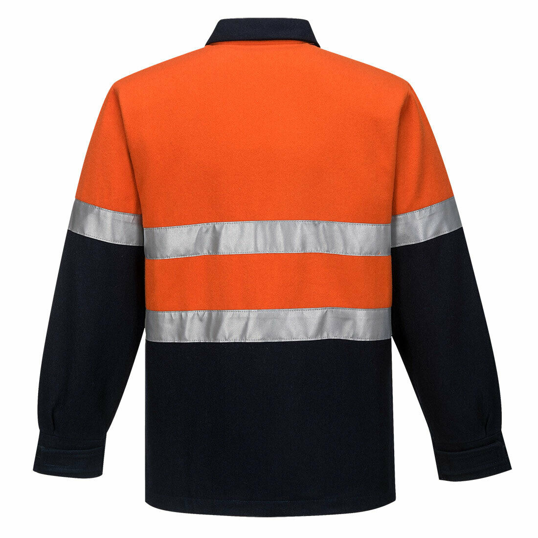 Portwest Mens Wool Blend Bluey Jacket High Vis Day/Night Reflective Safety MW02-KarWorkwear