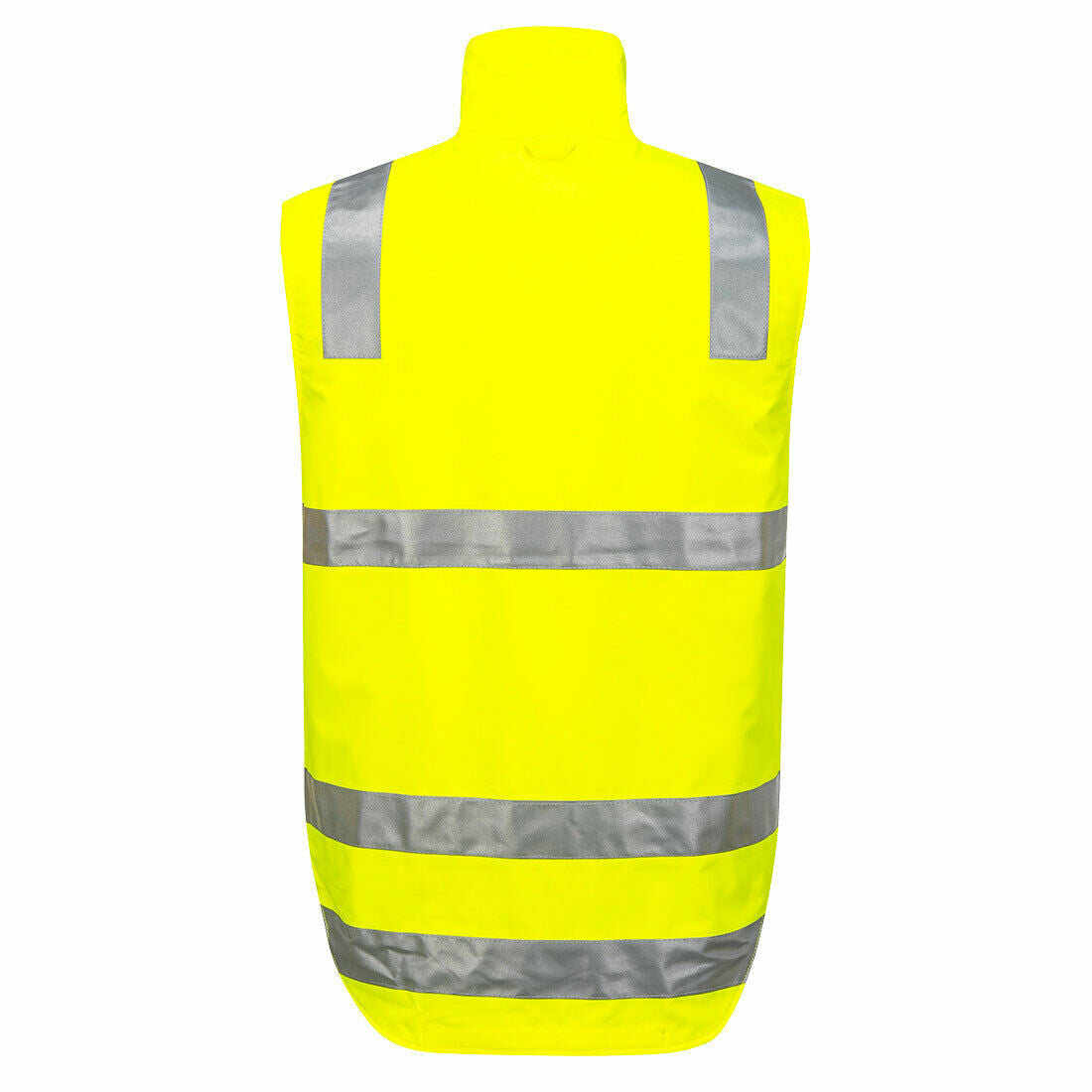 Portwest Mens Huski Traffic Vest Hi-Vis Work Reversible Taped Safety K8132-KarWorkwear