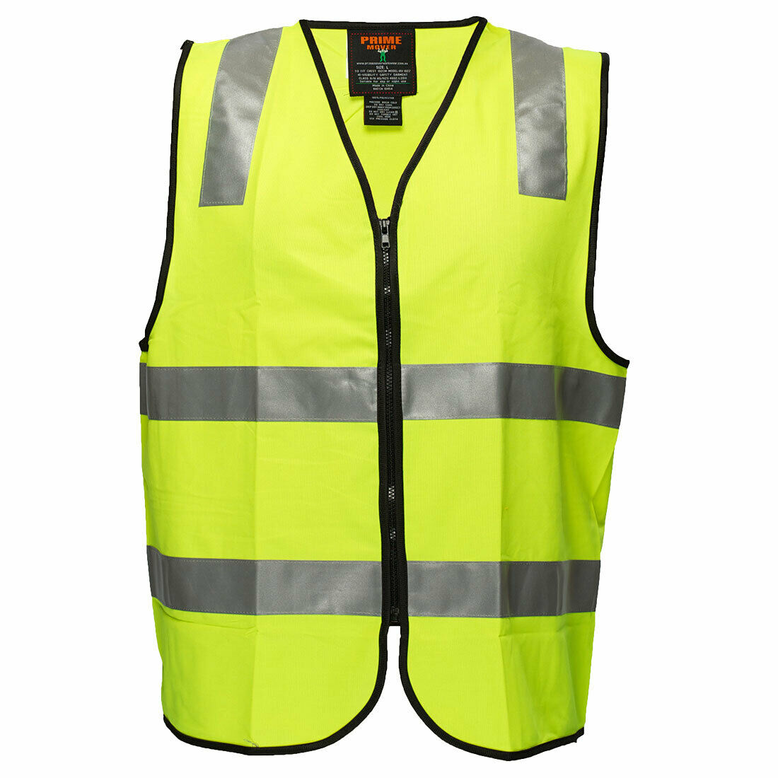 Portwest Mens Day or Night Safety Vest Taped Lightweight Reflective Safety MZ102-KarWorkwear