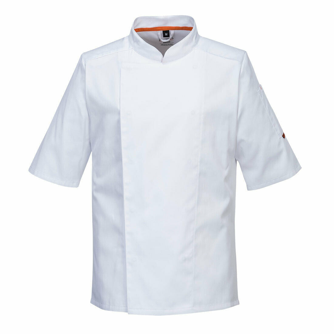 Portwest Mens MeshAir Pro Chefs Jacket S/S Slim Fit Apron Durable Comfy C738-KarWorkwear