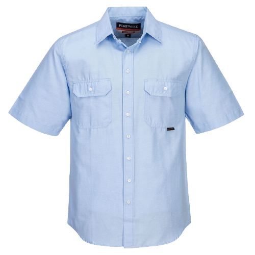 Portwest Adelaide Shirt, Short Sleeve, Light Weight Button Front Closure MS869-KarWorkwear