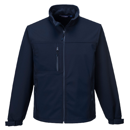 Portwest Mens Softshell Jacket (3L) Waterproof Full Zip Breathable Jacket TK50-KarWorkwear