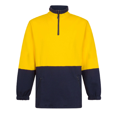 Portwest Cotton Brush Fleece Jumper Reflective Taped Safety Work MF515-KarWorkwear