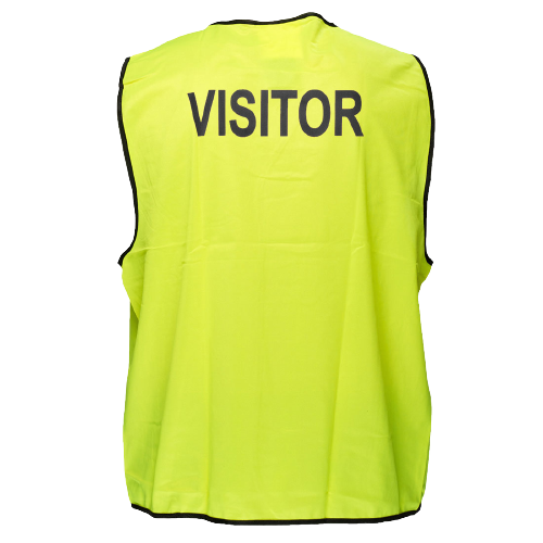 Portwest Visitor Hi-Vis Vest Class D Lightweight Touch Tape Work Safety MV120-KarWorkwear