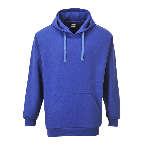 Portwest Roma Hoody Soft Blue Sweatshirt Drawstring Hooded Long Sleeve B302-KarWorkwear