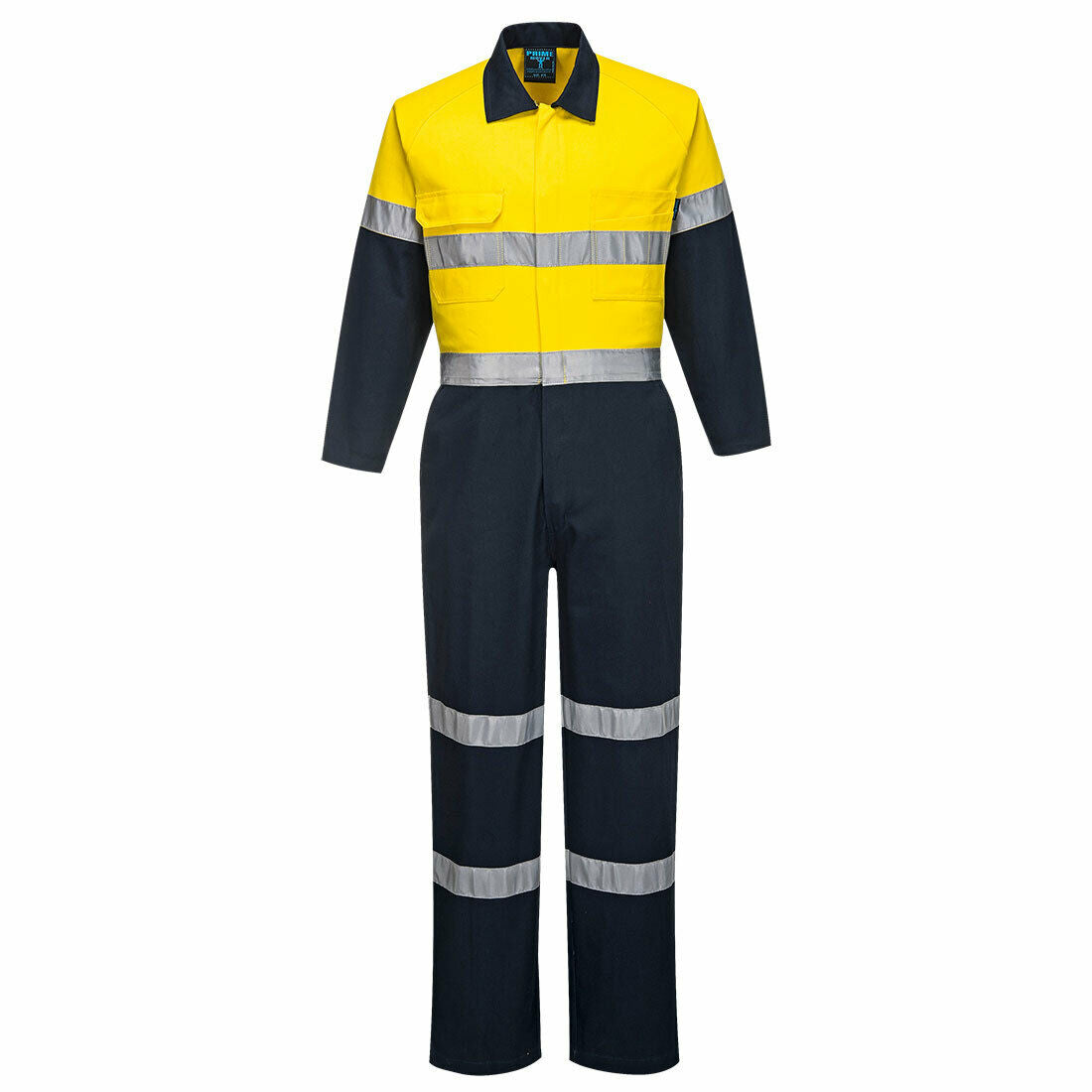 Portwest Mens Regular Weight Coverall Taped Reflective Overalls Cotton MA931-KarWorkwear