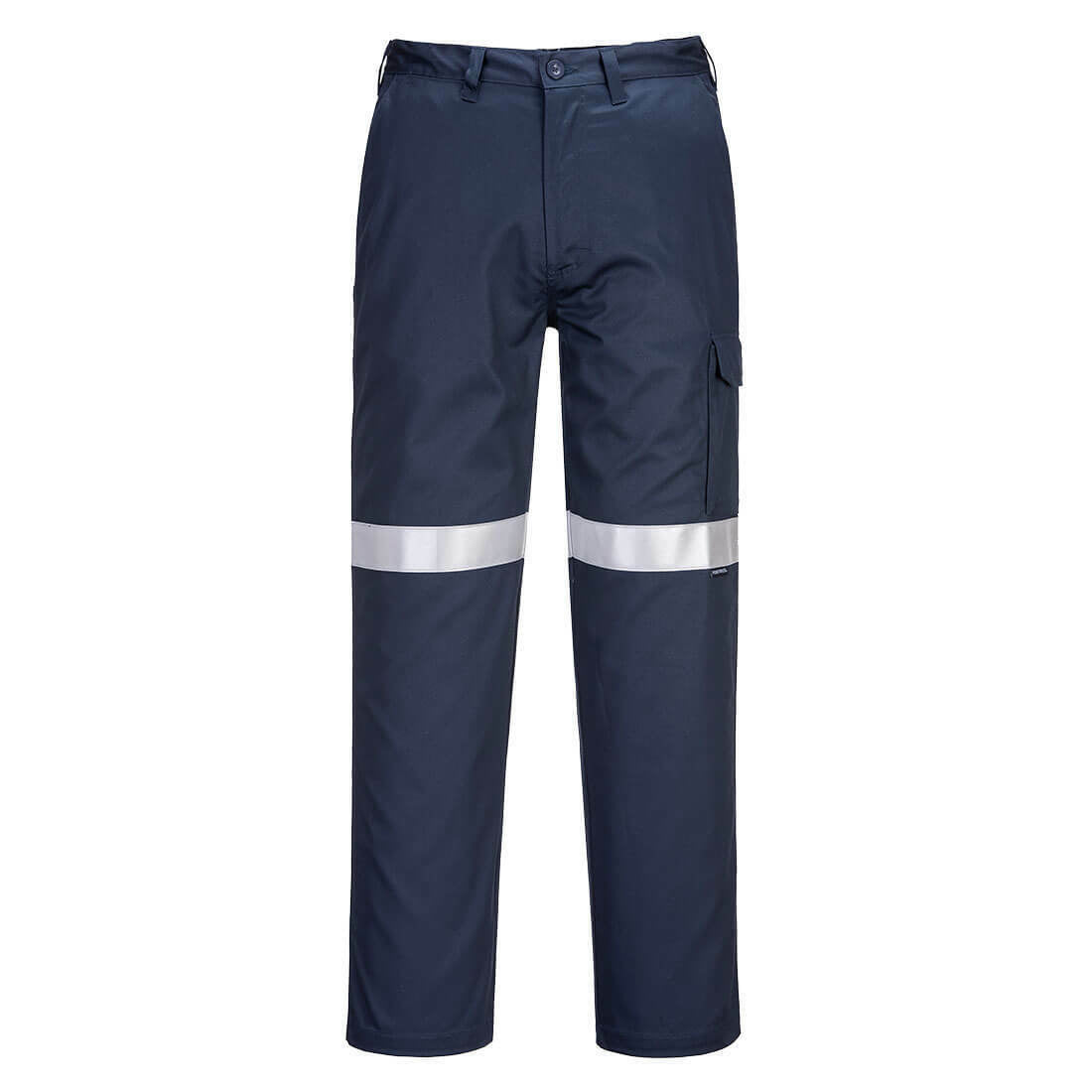 Portwest Mens Flame Resistant Cargo Pant Reflective Cotton Work Safety MW701-KarWorkwear