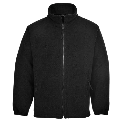 Portwest Mens Aran Fleece Jumper Middleweight Full Zip Long Sleeve Jacket F205-KarWorkwear