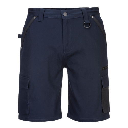 Portwest Slim Fit Stretch Shorts Comfortable 10 Pockets Shorts MP706-KarWorkwear