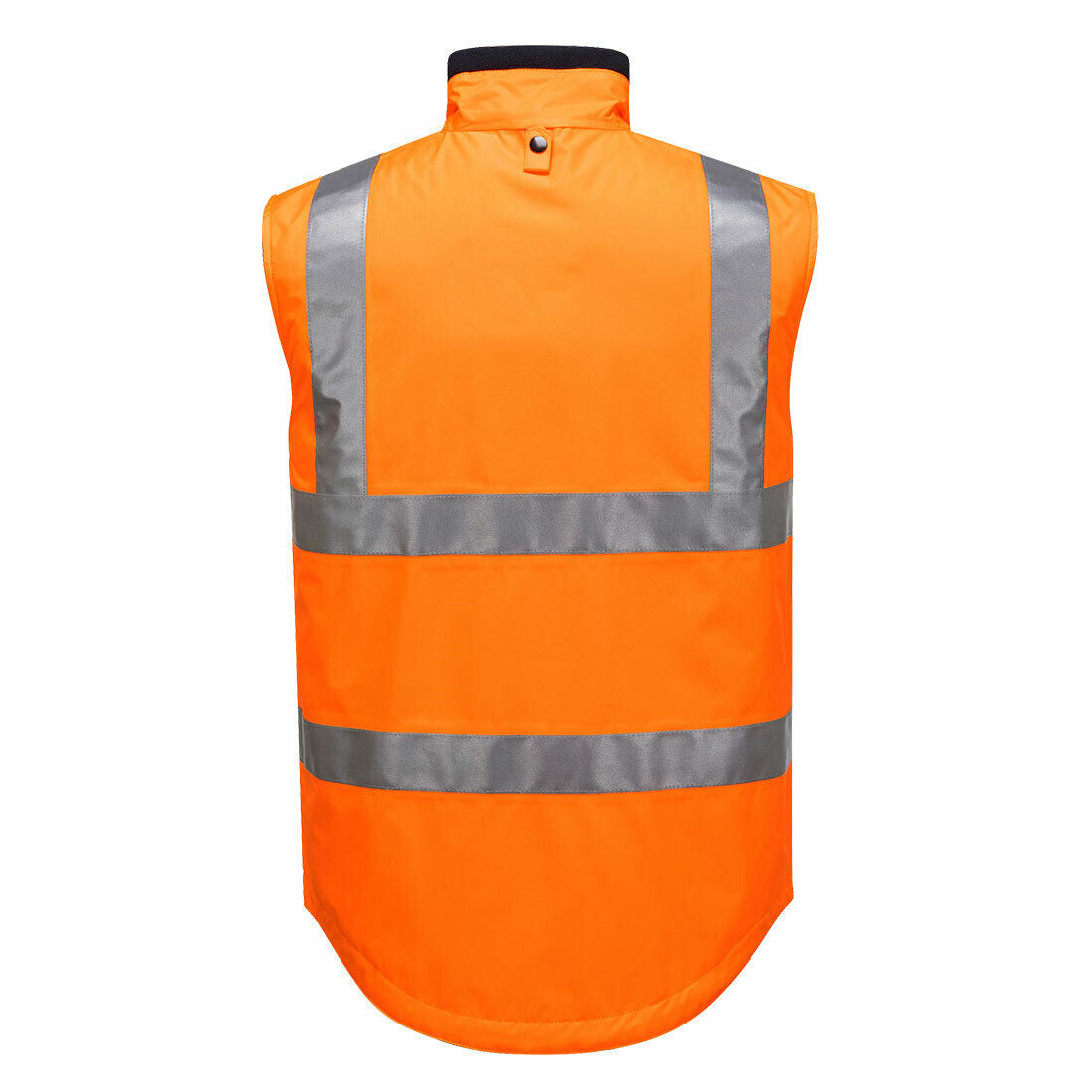 Portwest Mens Hi-Vis Polar Fleece Reversible Vest Reflective Work Safety MV214-KarWorkwear