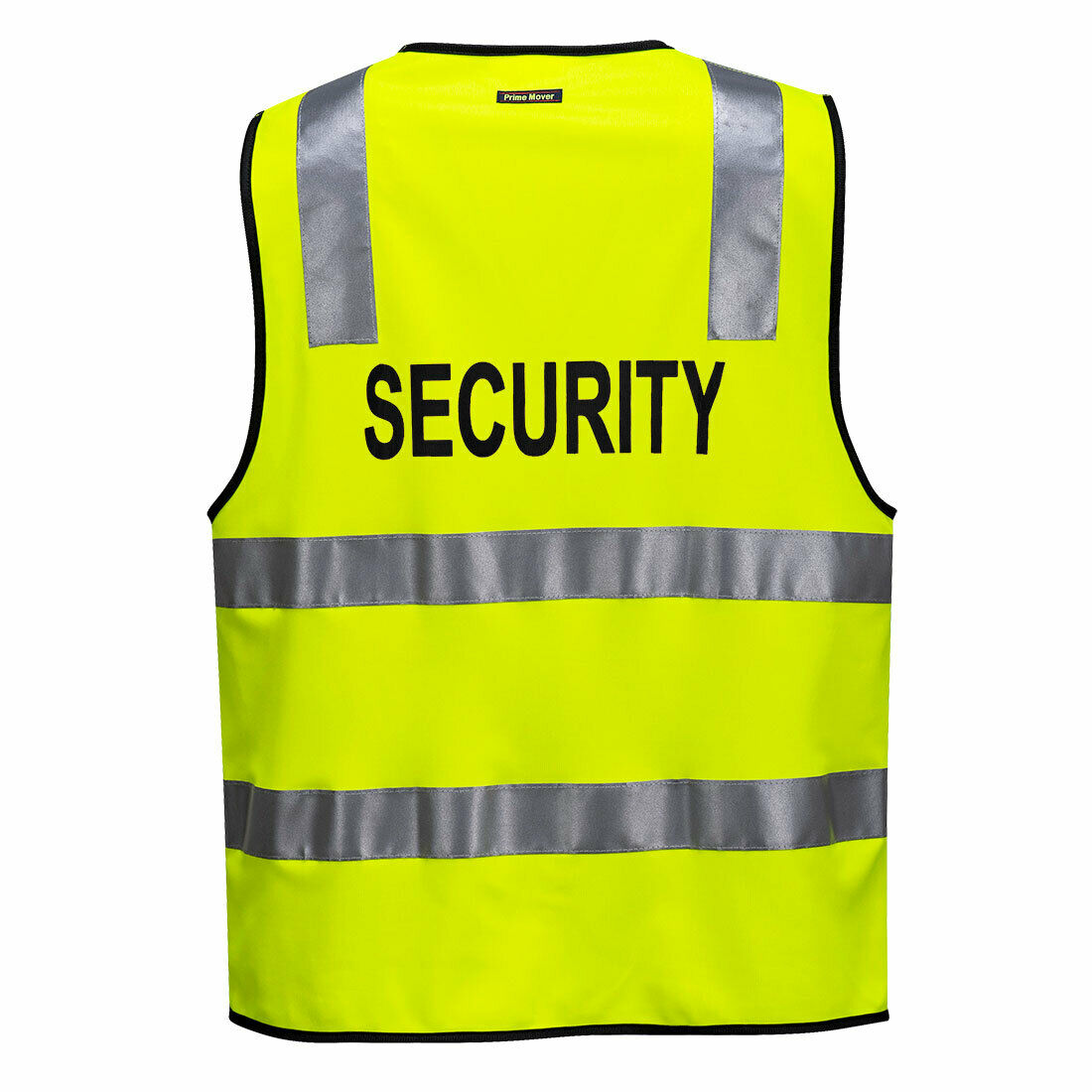 Portwest Security Zip Vest D/N 2 Tone Hi Vis Reflective Tape Work Safety MZ108-KarWorkwear