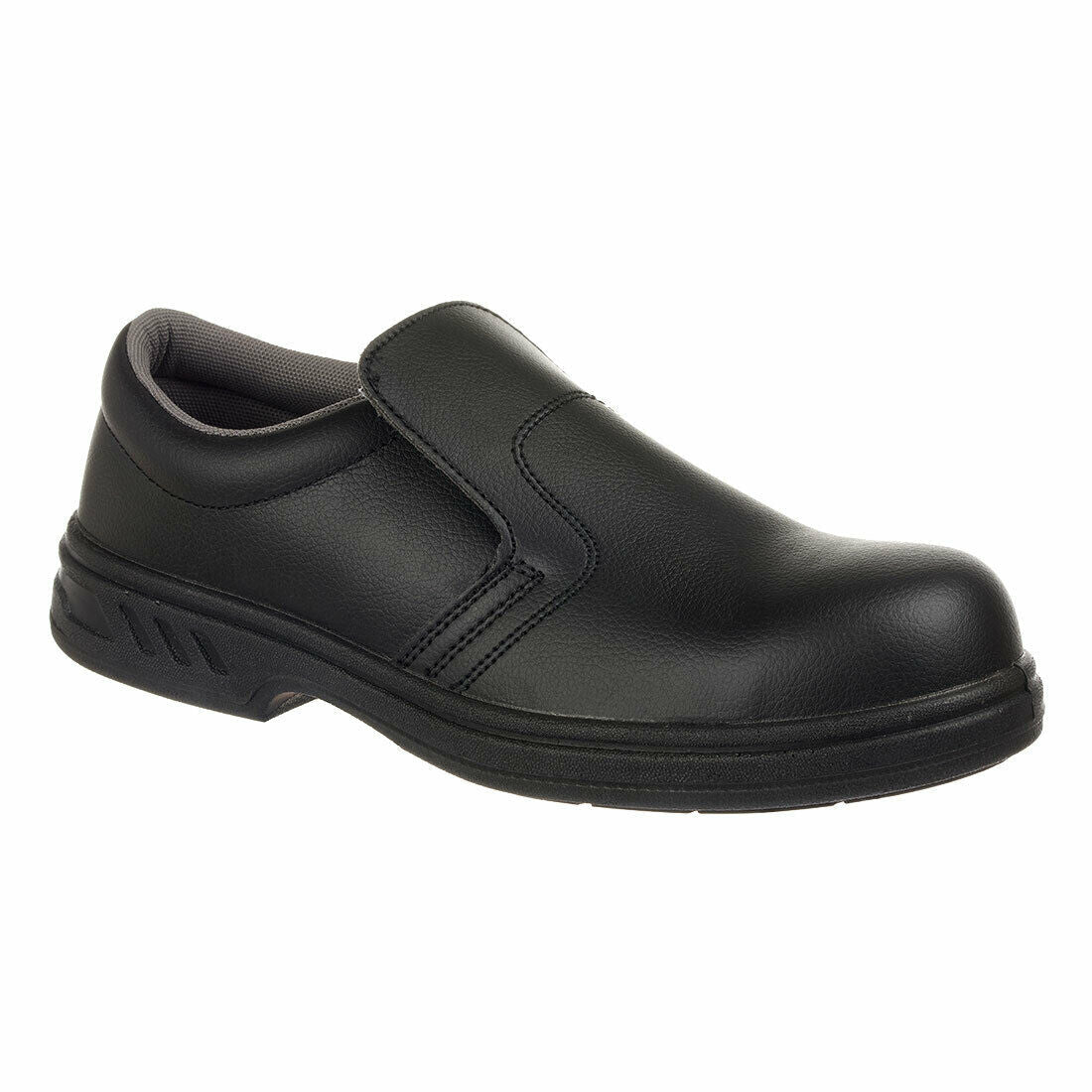 Portwest Mens Steelite Slip On Safety Shoe S2 Anti-Static Footwear Steel FW81-KarWorkwear