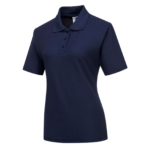 Portwest Naples Ladies Polo Shirt Ribbed Collar Soft Short Sleeve Shirt B209-KarWorkwear