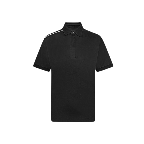 Portwest KX3 Polo Shirt Breathable Ribb Collar Black Short Sleeve Shirt T820-KarWorkwear