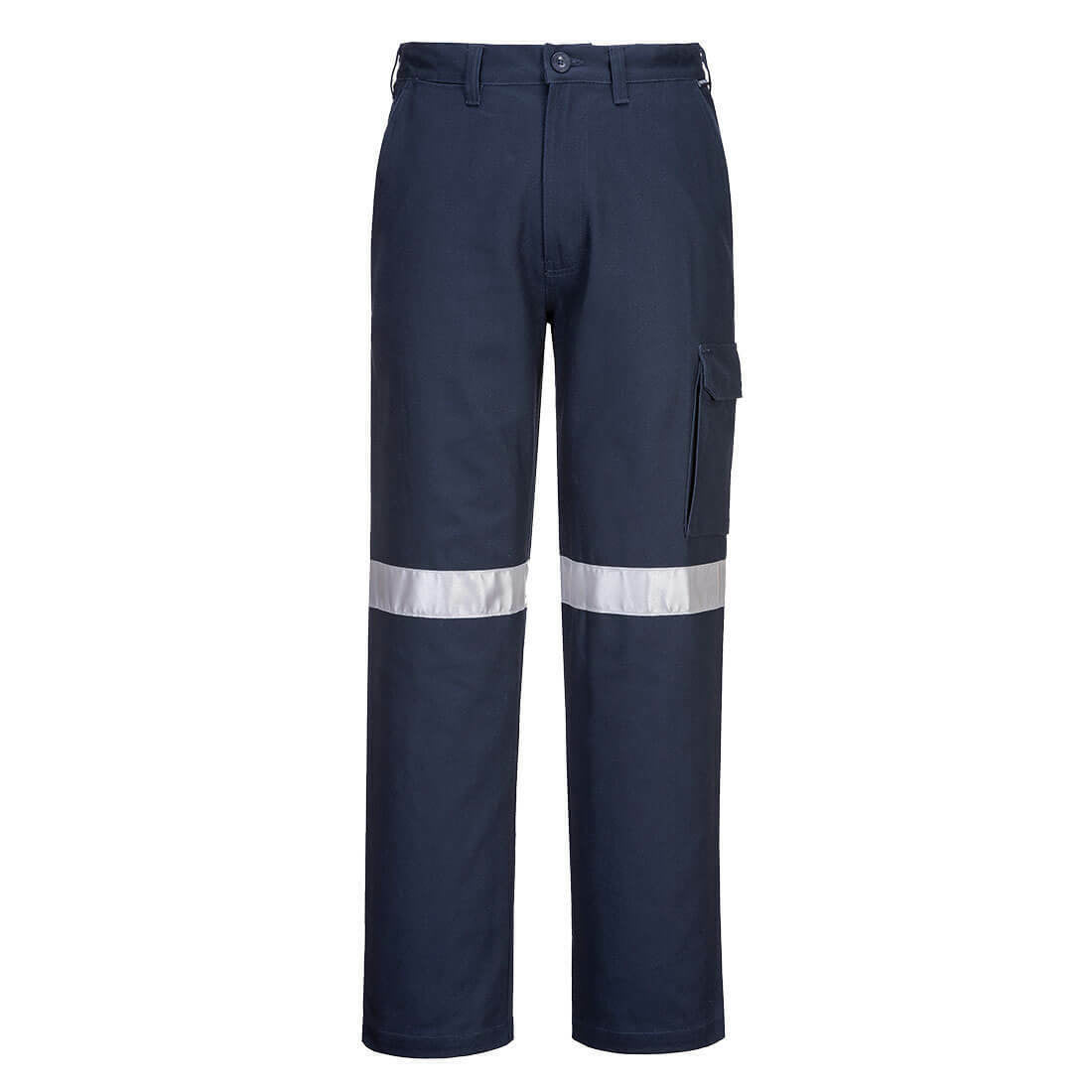 Portwest Mens Prime Mover Cargo Pants Taped Cotton Pre Shrunk Work Safety MP701-KarWorkwear