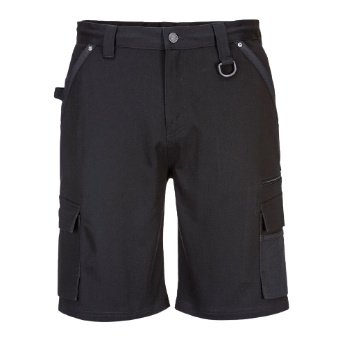 Portwest Slim Fit Stretch Shorts Comfortable 10 Pockets Shorts MP706-KarWorkwear