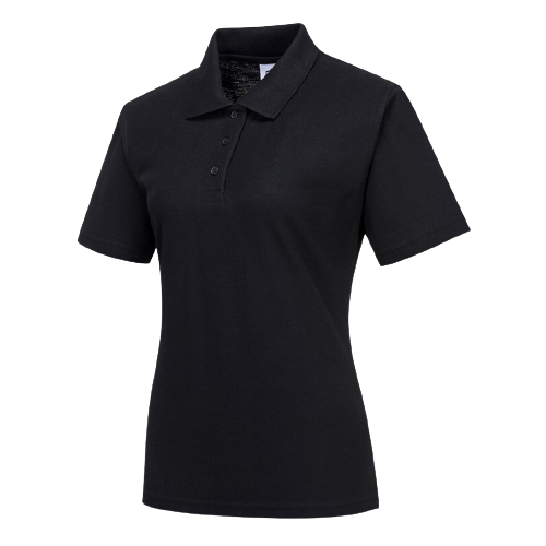 Portwest Naples Ladies Polo Shirt Ribbed Collar Soft Short Sleeve Shirt B209-KarWorkwear
