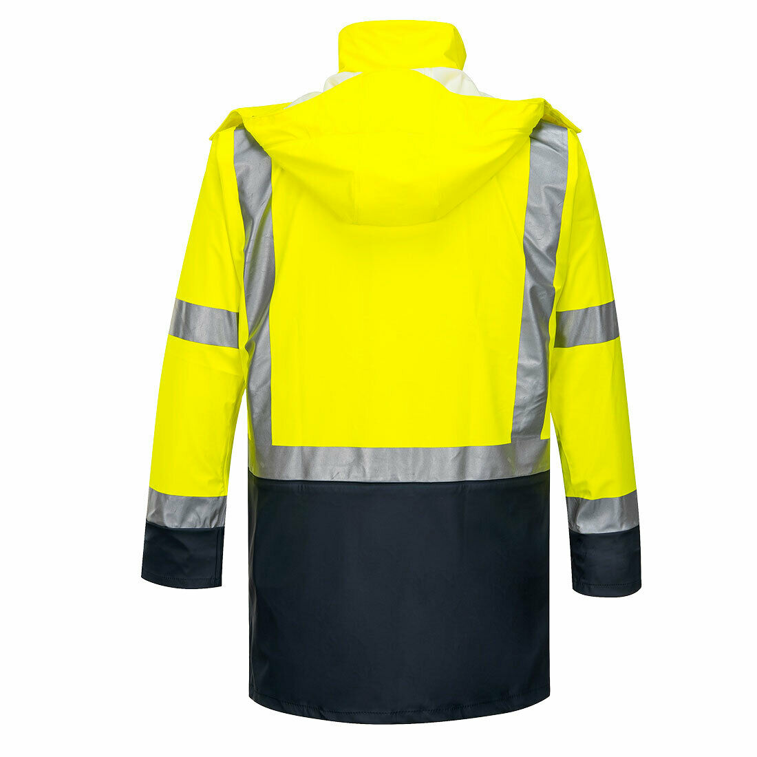 Portwest Mens Huski Farmers Hi-Vis Jacket Waterproof Breathable Taped K8104-KarWorkwear