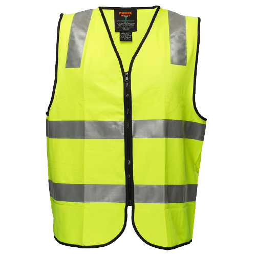 Portwest Staff Zip Vest D/N 2 Tone Hi Vis Reflective Tape Work Safety MZ107-KarWorkwear