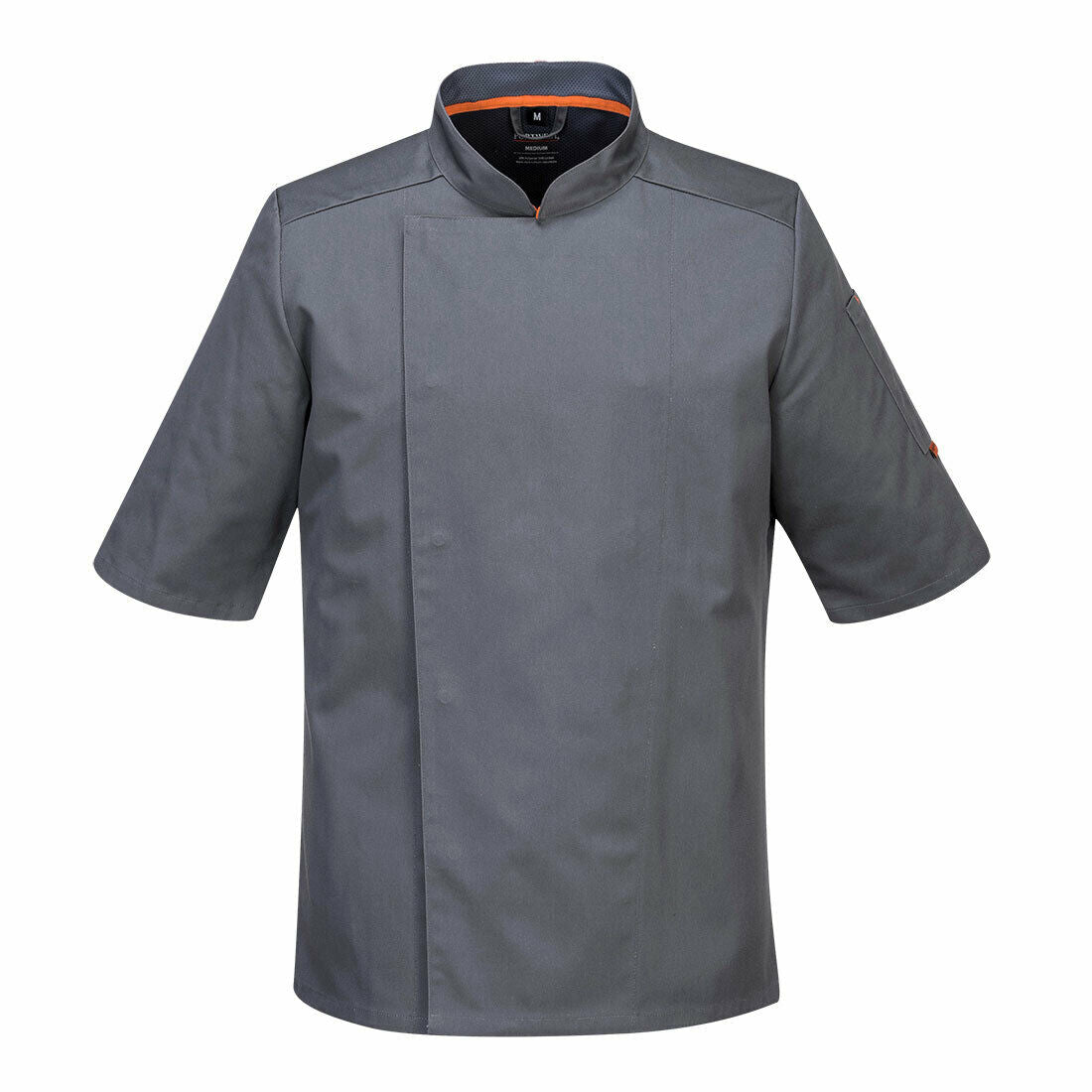 Portwest Mens MeshAir Pro Chefs Jacket S/S Slim Fit Apron Durable Comfy C738-KarWorkwear