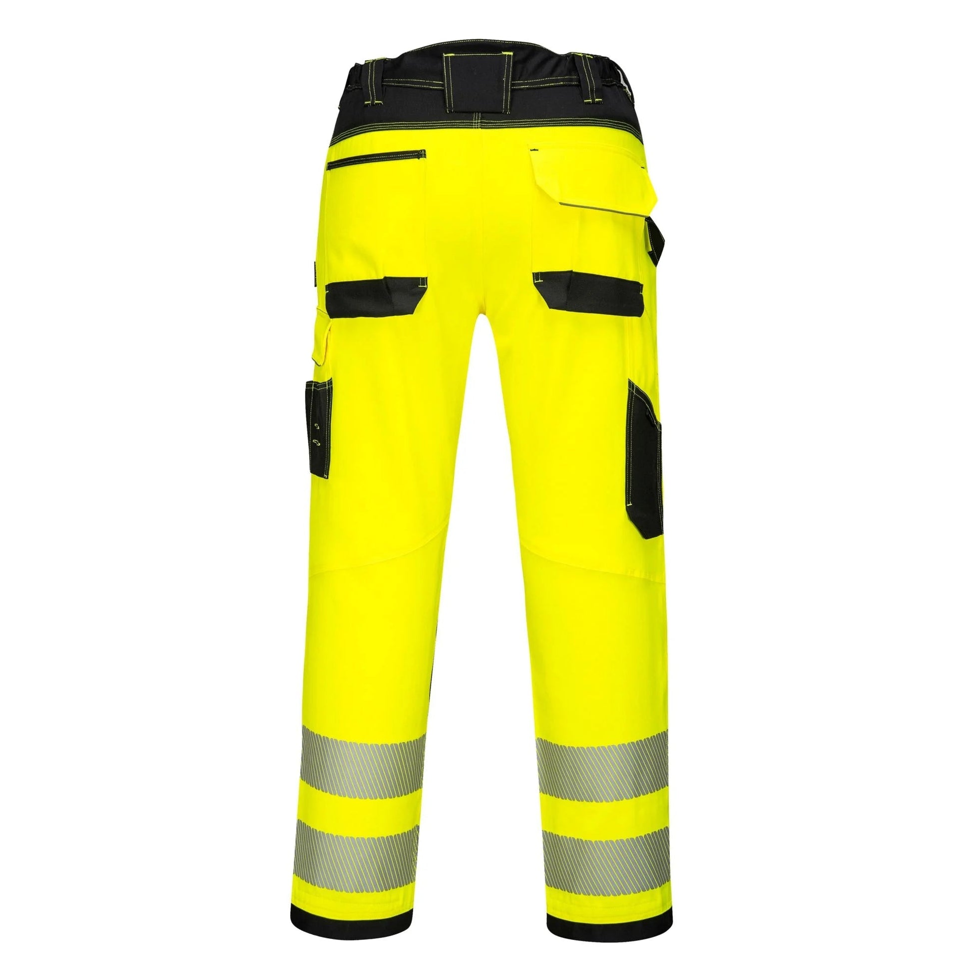 PW340 Hi-Vis Workwear Safety Pants Yellow/Black, 46-KarWorkwear