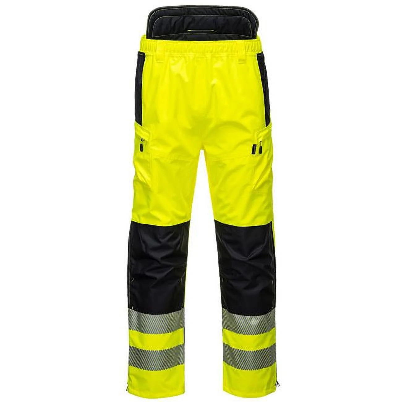 PW342 Pw3 Hi-Vis Extreme Trousers-Yellow/Black-L-KarWorkwear