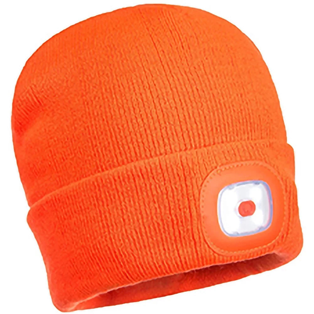 Mens LED Head Light Beanie-KarWorkwear
