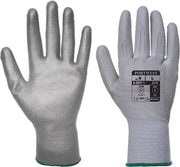 VA120 Vending PU Palm Glove Gray, Small-KarWorkwear