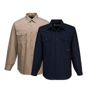 Portwest Adelaide Shirt, Long Sleeve, Regular Weight Button Front Closure MS903-KarWorkwear