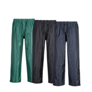 Portwest Mens Wet Weather Leisure Pants Oxford Waterproof Elastic Waist MP205-KarWorkwear