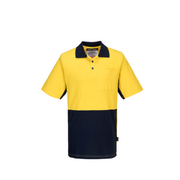 Portwest Short Sleeve Cotton Pique Polo Breathable Cottong Shirt MD618-KarWorkwear