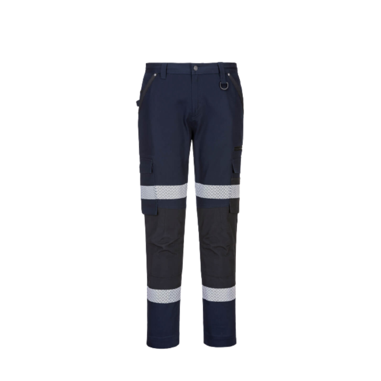 Portwest Slim Fit Stretch Bio Motion Pants HiVistex Pro Reflective Tape MP705-KarWorkwear
