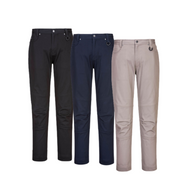 Portwest Slim fit Stretch Work Pants Comfortable Straight Pant MP708-KarWorkwear