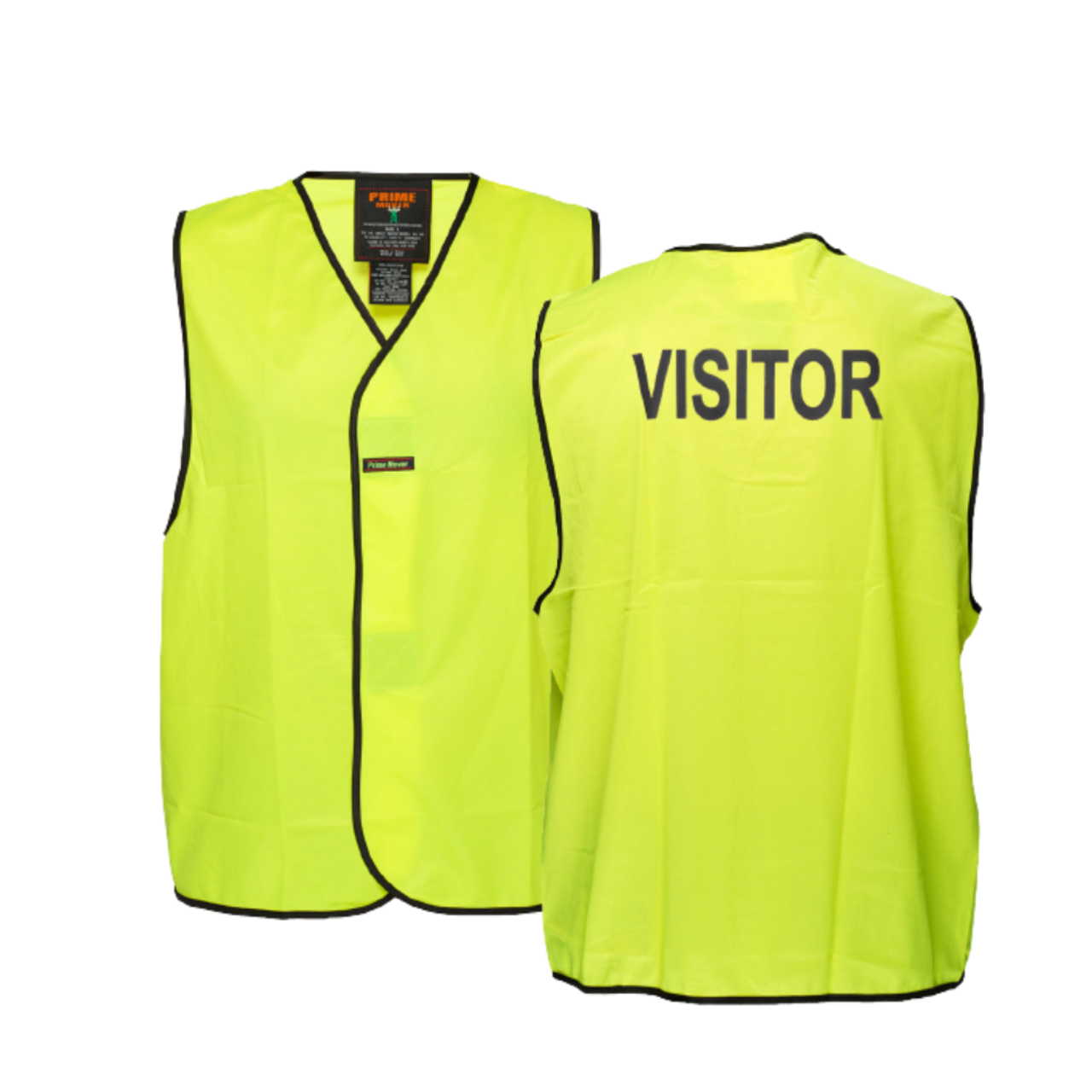 Portwest Visitor Hi-Vis Vest Class D Lightweight Touch Tape Work Safety MV120-KarWorkwear