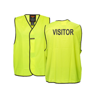 Portwest Visitor Hi-Vis Vest Class D Lightweight Touch Tape Work Safety MV120-KarWorkwear