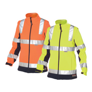 Portwest Women Huski Kimberly Jacket Softshell Reflective Hi-Vis Safety K7003-KarWorkwear