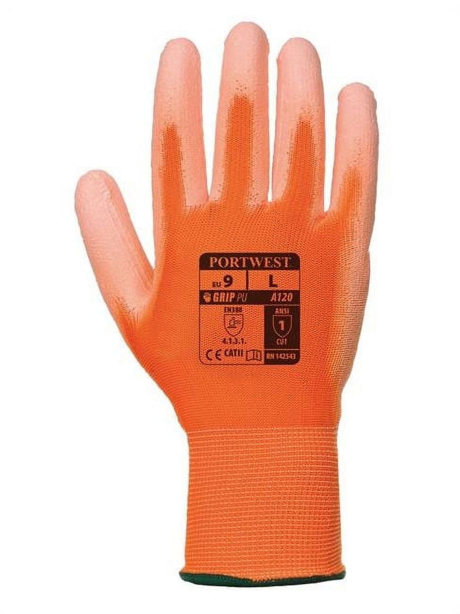 A120 Work Gloves PU Palm Dipped Abrasion and Tear Resistant White, Xx-Small-KarWorkwear