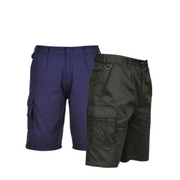 Portwest Combat Shorts Polycotton Comfortable 6 Pocket Shorts S790-KarWorkwear