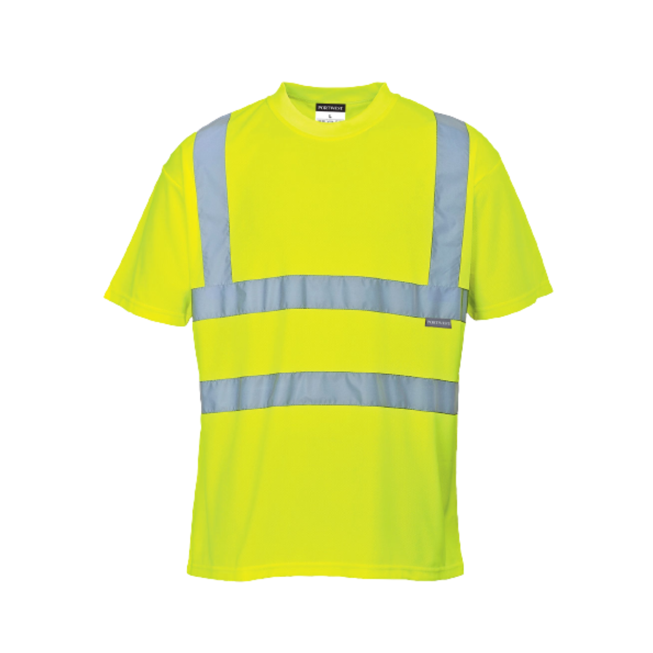Portwest Hi-Vis T-Shirt 2 Tone Lightweight Reflective Tape Work Safety S478-KarWorkwear