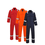 Portwest Bizweld Iona Coverall Flame Resistant Reflective Tape Hi Vis BIZ5-KarWorkwear