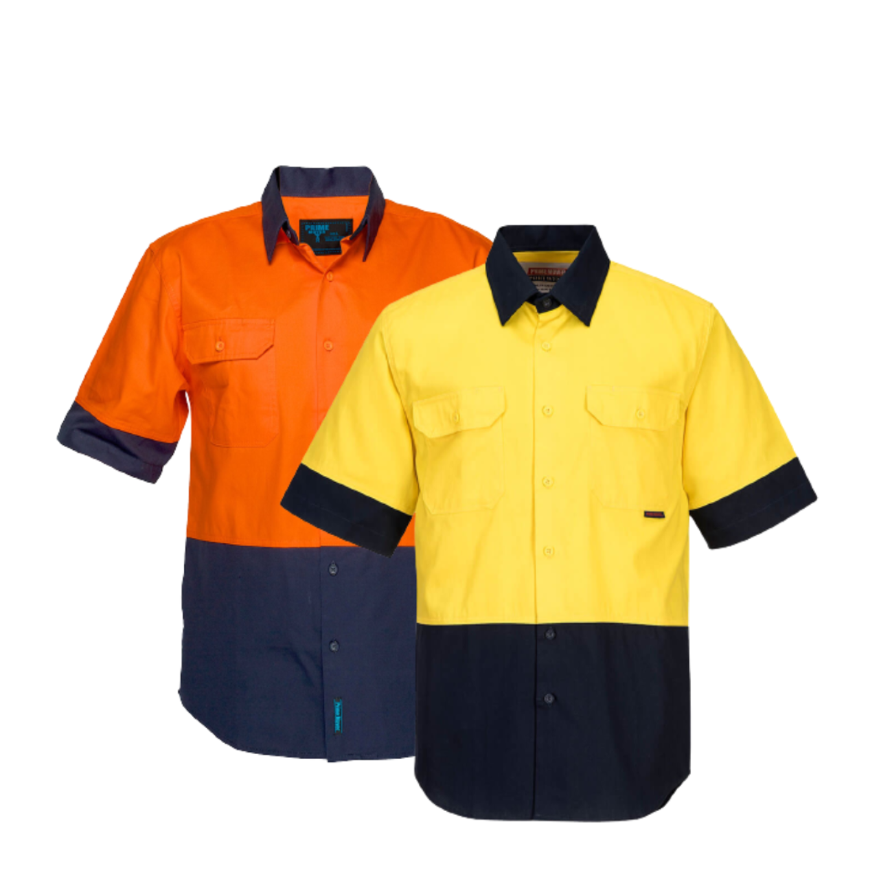 Portwest Hi-Vis Two Tone Regular Weight Short Sleeve Shirt Work Safety MS902-KarWorkwear