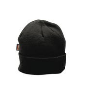 Portwest Knit Beanie Insulatex Lined Comfortable Acrylic Black Warm Cap B013-KarWorkwear