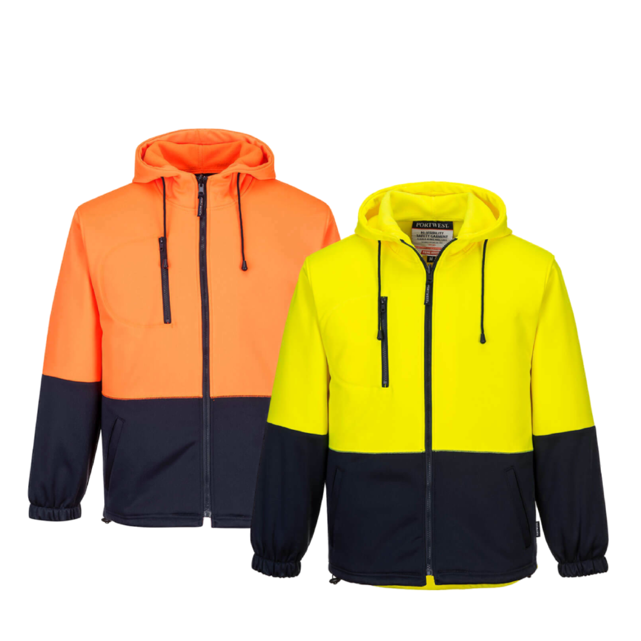 Portwest Men Water Repellent Hoodie Comfortable Work Safety Drawcord Hood MH317-KarWorkwear