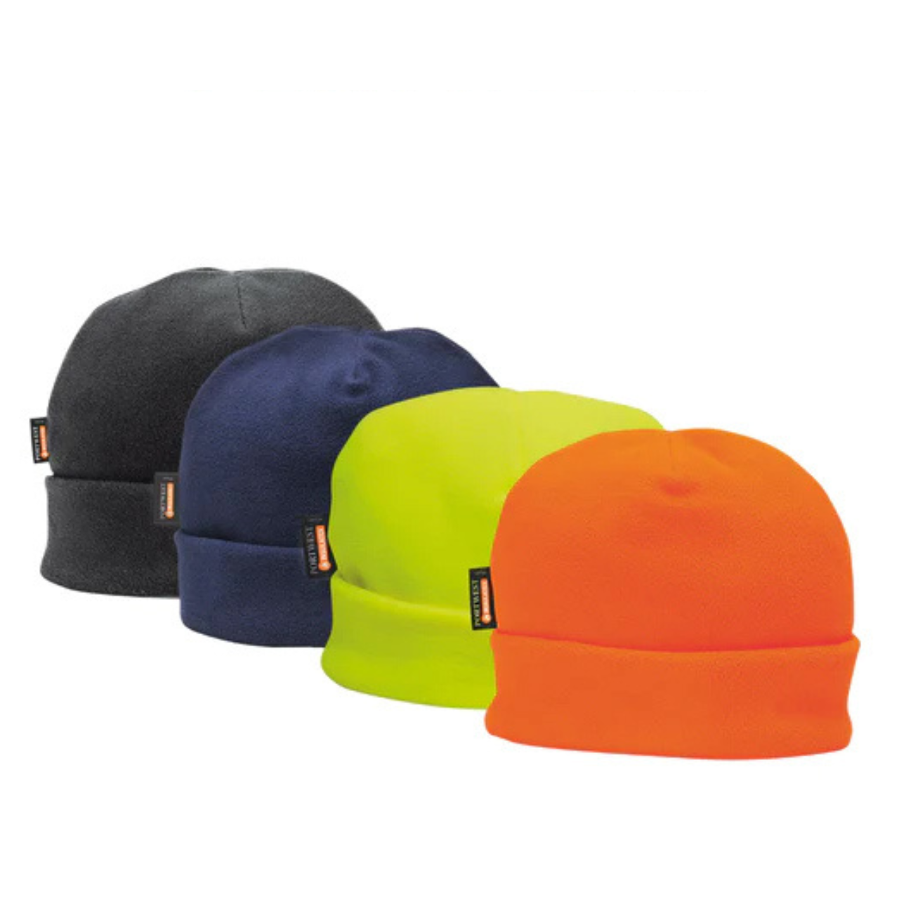 Portwest Mens Beanie Hat LED Head Light USB Rechargeable Warm Work Comfort B029-KarWorkwear