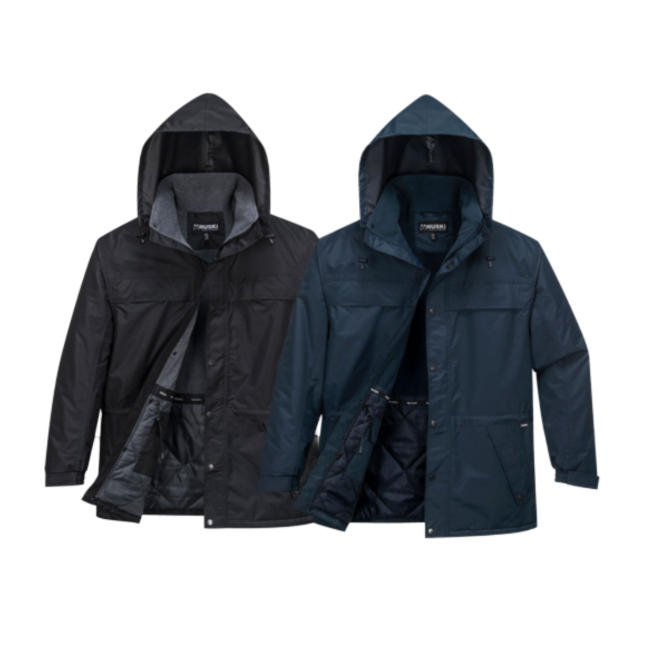 Portwest Mens Huski Everest Polar Fleece Jacket Lightweight Waterproof K4039-KarWorkwear