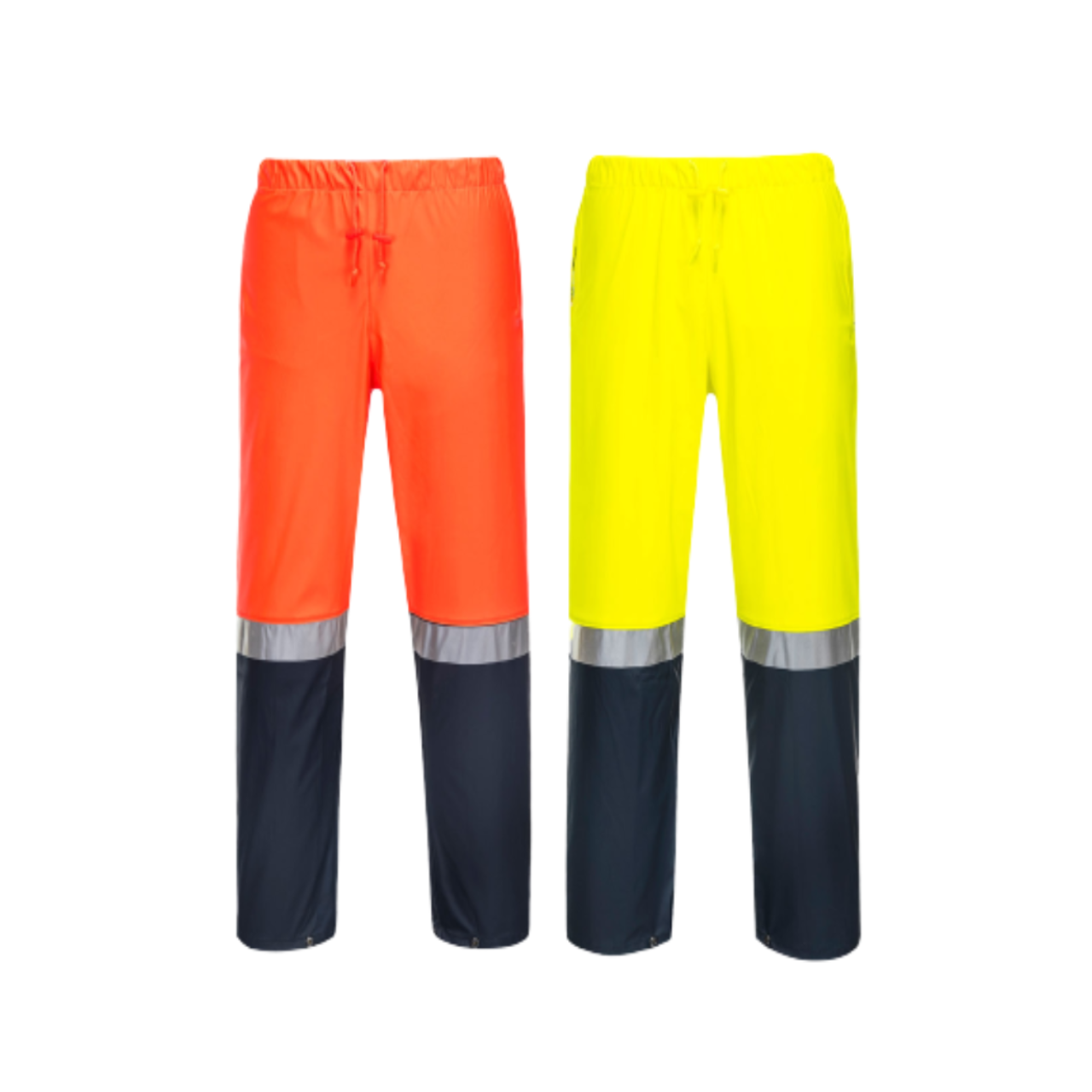 Portwest Mens Huski Farmers Hi-Vis Pants Reflective Work Safety Tapped K8101-KarWorkwear